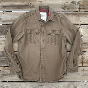American Eagle Military Style Shirt